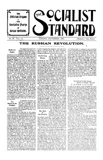 Actualites socialisme Socialist Standard Past Present Editorial